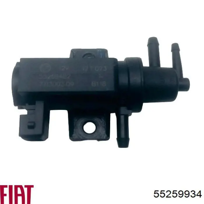 Клапан перетворювач тиску наддуву (соленоїд) Fiat/Alfa/Lancia 55269482 ціна, від 79.88 USD