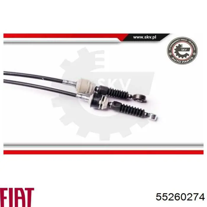Купити 55260274 Fiat/Alfa/Lancia Трос перемикання передач