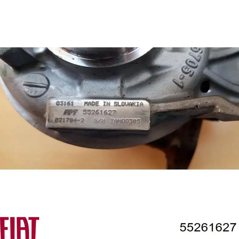 55261627 Fiat/Alfa/Lancia Турбонаддув