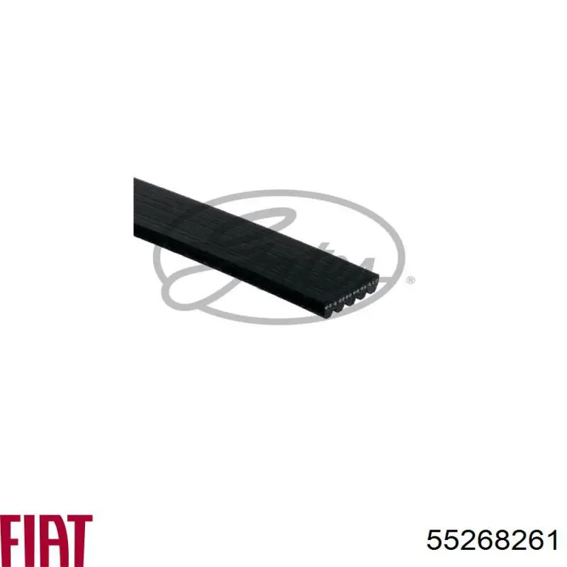 Клиновий ремінь Fiat/Alfa/Lancia 55268261 ціна, від 8.60 USD