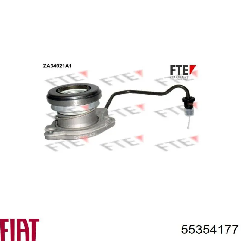 Купити 55354177 Fiat/Alfa/Lancia Робочий циліндр зчеплення в зборі з витискним підшипником