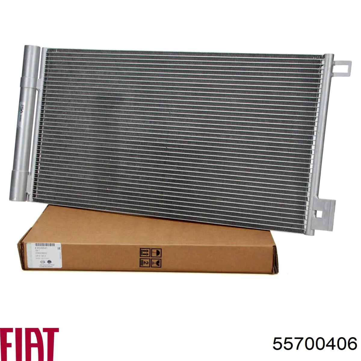 Конденсатор кондиціонера Fiat/Alfa/Lancia 55700406 ціна, від 55.15 USD