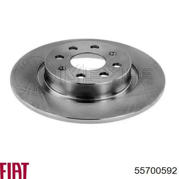 Задні дискові гальма Fiat/Alfa/Lancia 55700592 ціна, від 33.39 USD