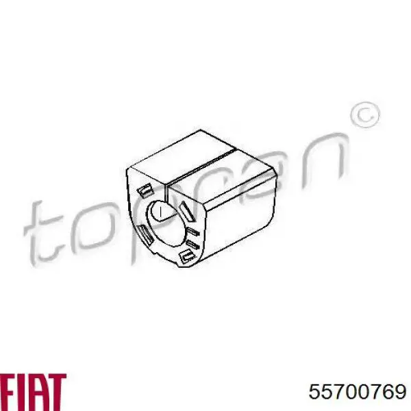 Стабілізатор передній 55700769 Fiat/Alfa/Lancia