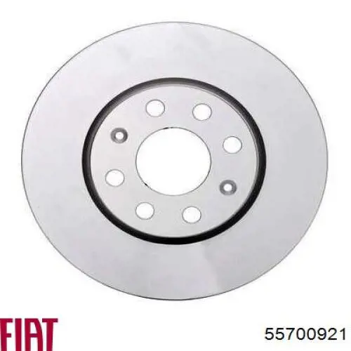 Гальмівні диски передні 55700921 Fiat/Alfa/Lancia