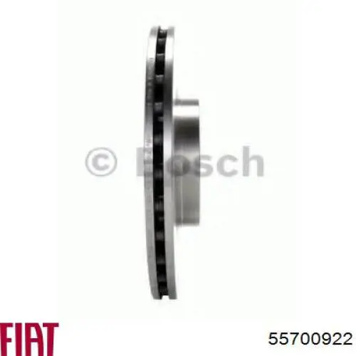 Гальмівні диски передні 55700922 Fiat/Alfa/Lancia