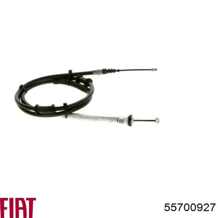 Трос стоянкового гальма задній правий Fiat/Alfa/Lancia 55700927 ціна, від 14.45 USD