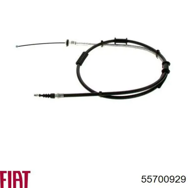 Трос стоянкового гальма задній лівий Fiat/Alfa/Lancia 55700929 ціна, від 17.01 USD