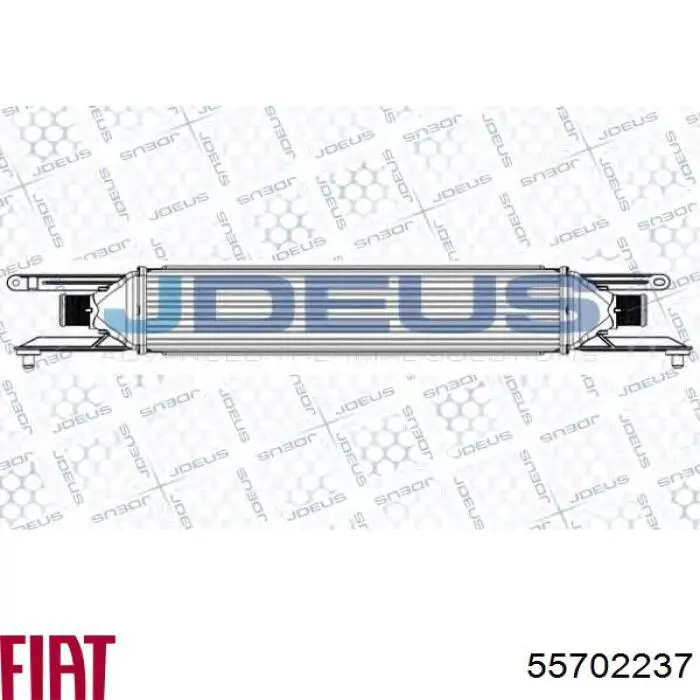 Інтеркулер 55702237 Fiat/Alfa/Lancia