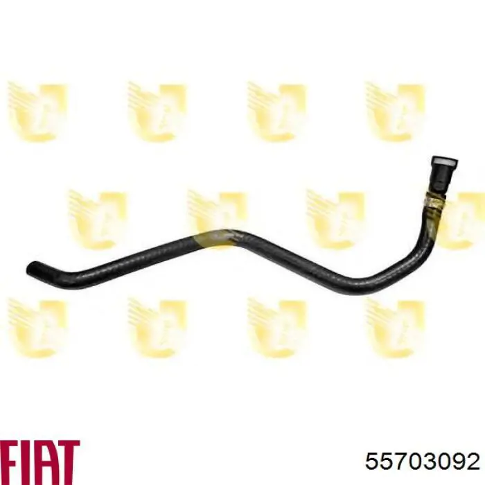 Шланг/патрубок системи охолодження Fiat/Alfa/Lancia 55703092 ціна, від 7.16 USD