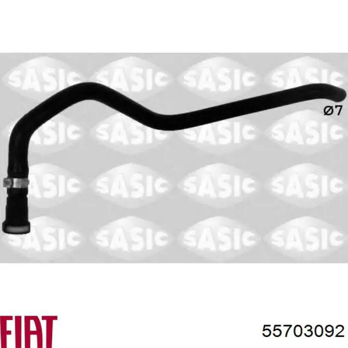 Купити 55703092 Fiat/Alfa/Lancia Трубопроводи і шланги системи охолодження
