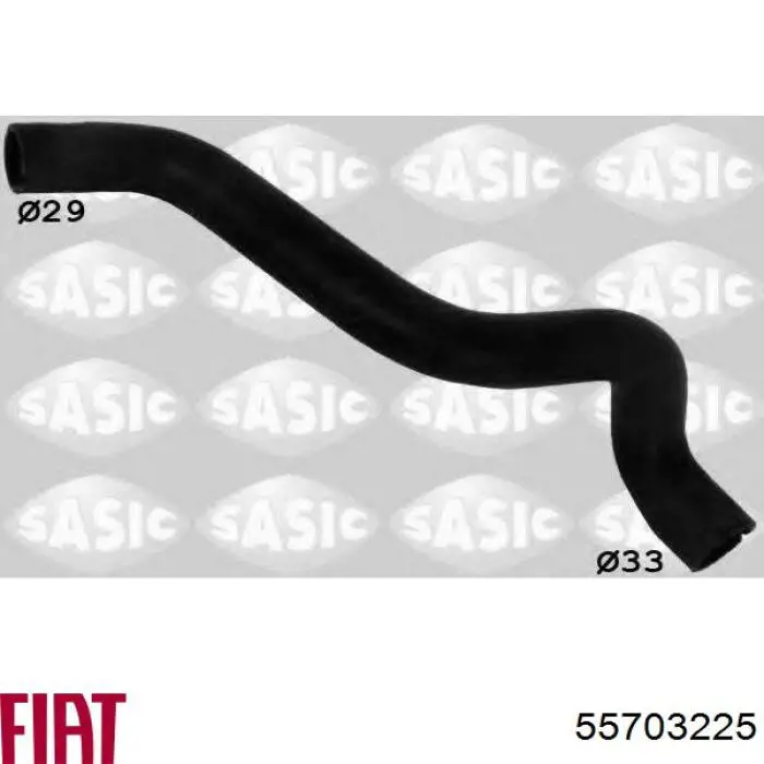 55703225 Fiat/Alfa/Lancia Патрубок системи охолодження