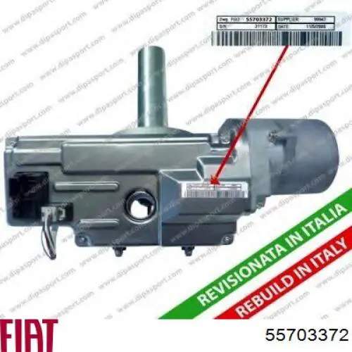 Датчик повороту керма Fiat/Alfa/Lancia 55703372 ціна, від 129.37 USD