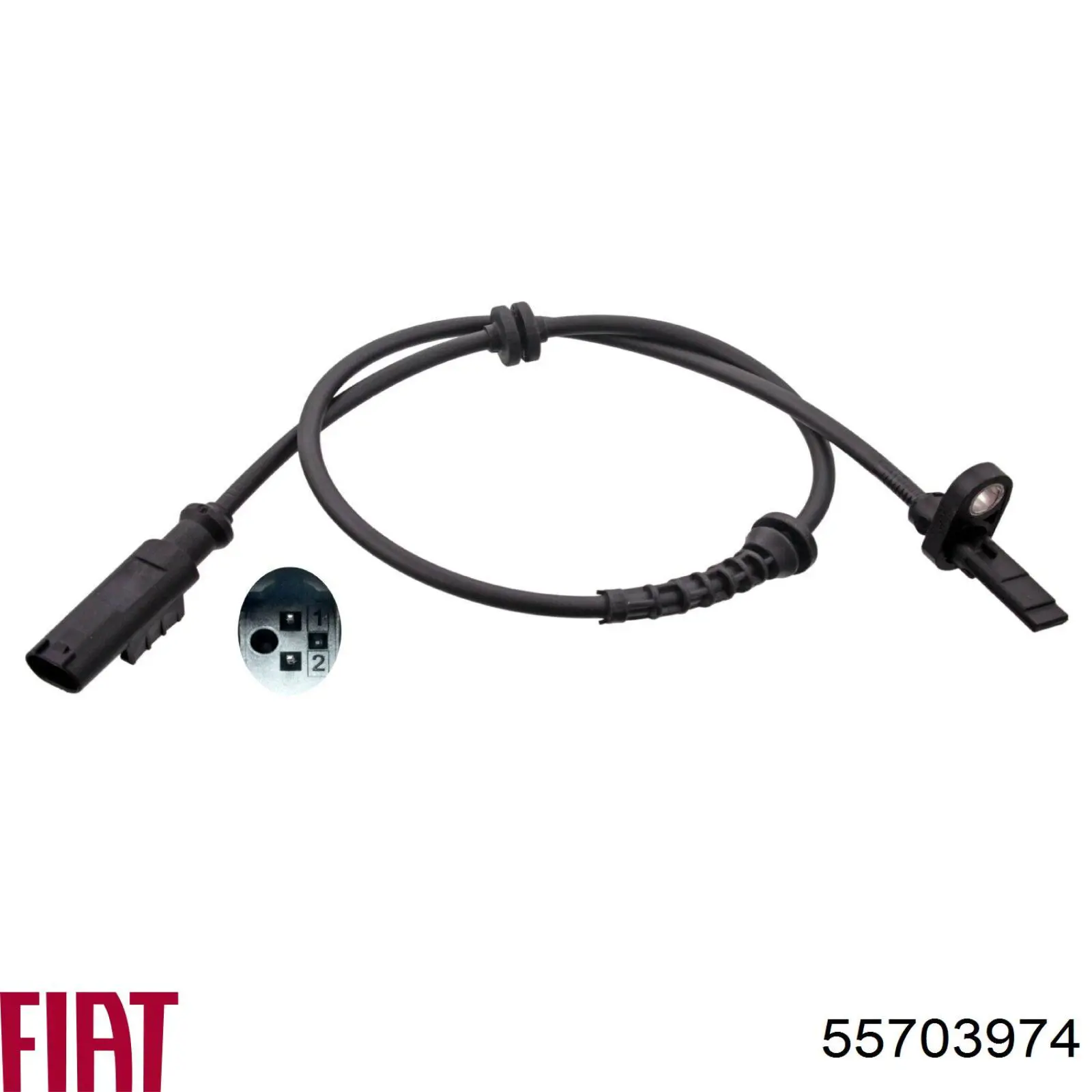 Купити 55703974 Fiat/Alfa/Lancia Датчик АБС (ABS) задній