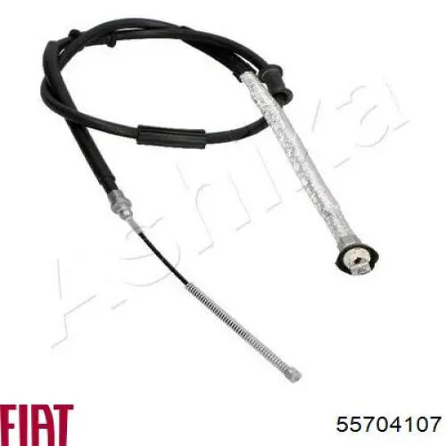 Купити 55704107 Fiat/Alfa/Lancia Трос ручного гальма задній, лівий