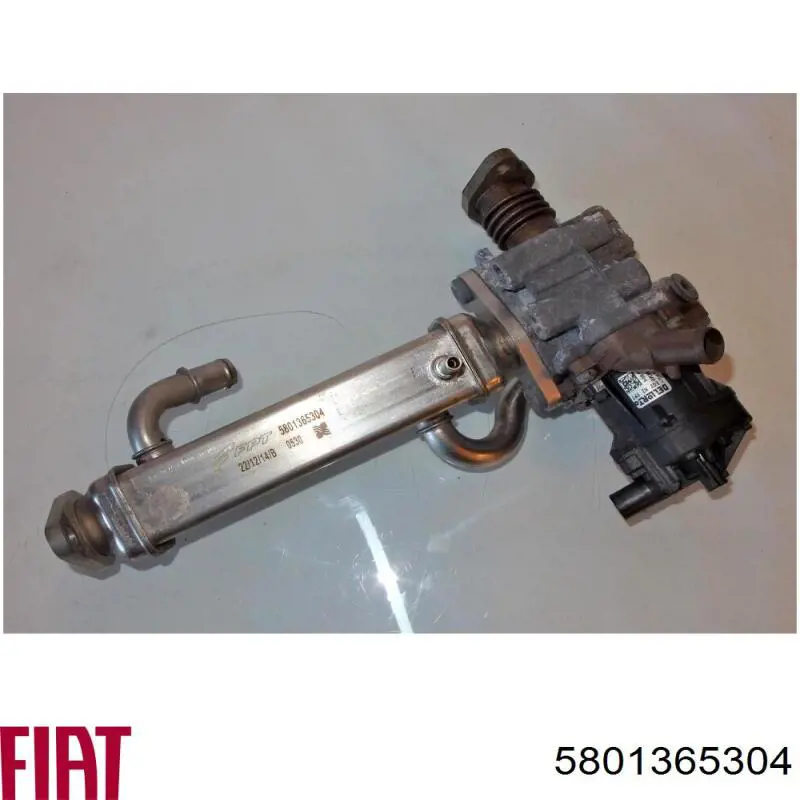 Радіатор системи EGR рециркуляції вихлопних газів 5801365304 Fiat/Alfa/Lancia