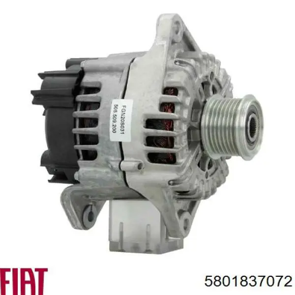 Генератор 5801837072 Fiat/Alfa/Lancia