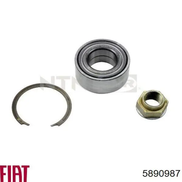 Комплект підшипник маточини передньої Fiat/Alfa/Lancia 5890987 ціна, від 18.75 USD