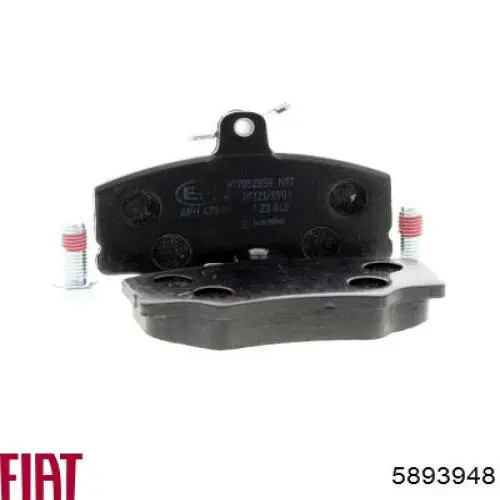 Купити 5893948 Fiat/Alfa/Lancia Колодки гальмівні передні, дискові