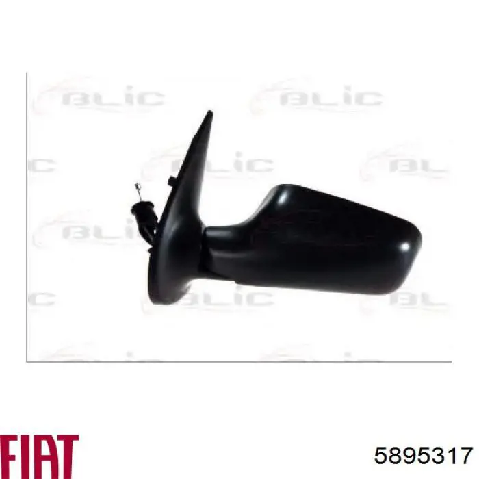 Ліве бокове дзеркало Fiat Punto 1