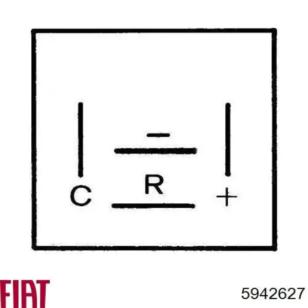 Реле покажчиків поворотів 5942627 Fiat/Alfa/Lancia