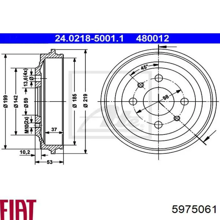  5975061 Fiat/Alfa/Lancia