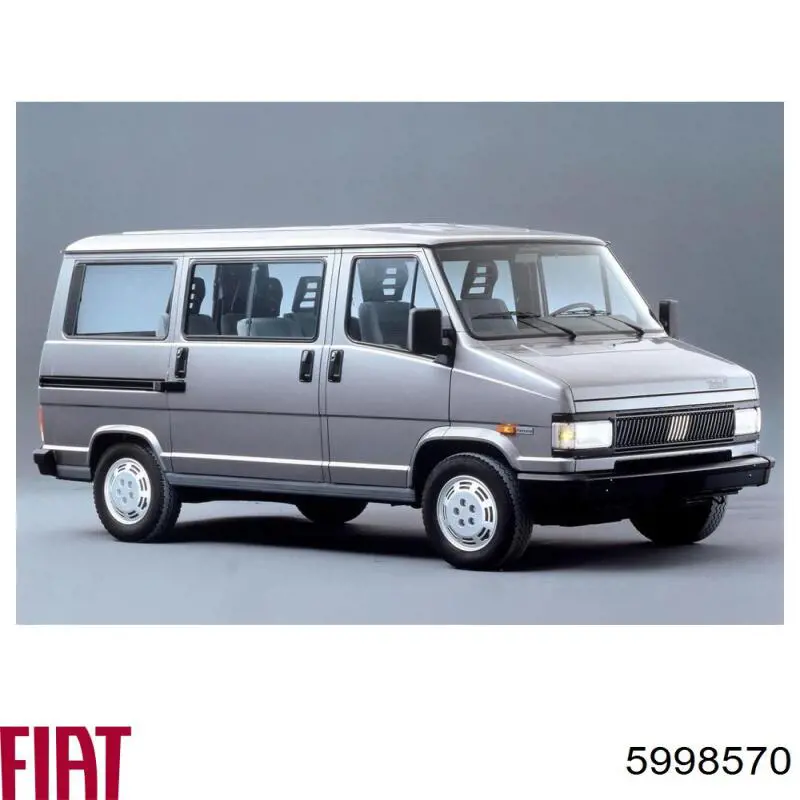 5998570 Fiat/Alfa/Lancia Бампер задній, ліва частина
