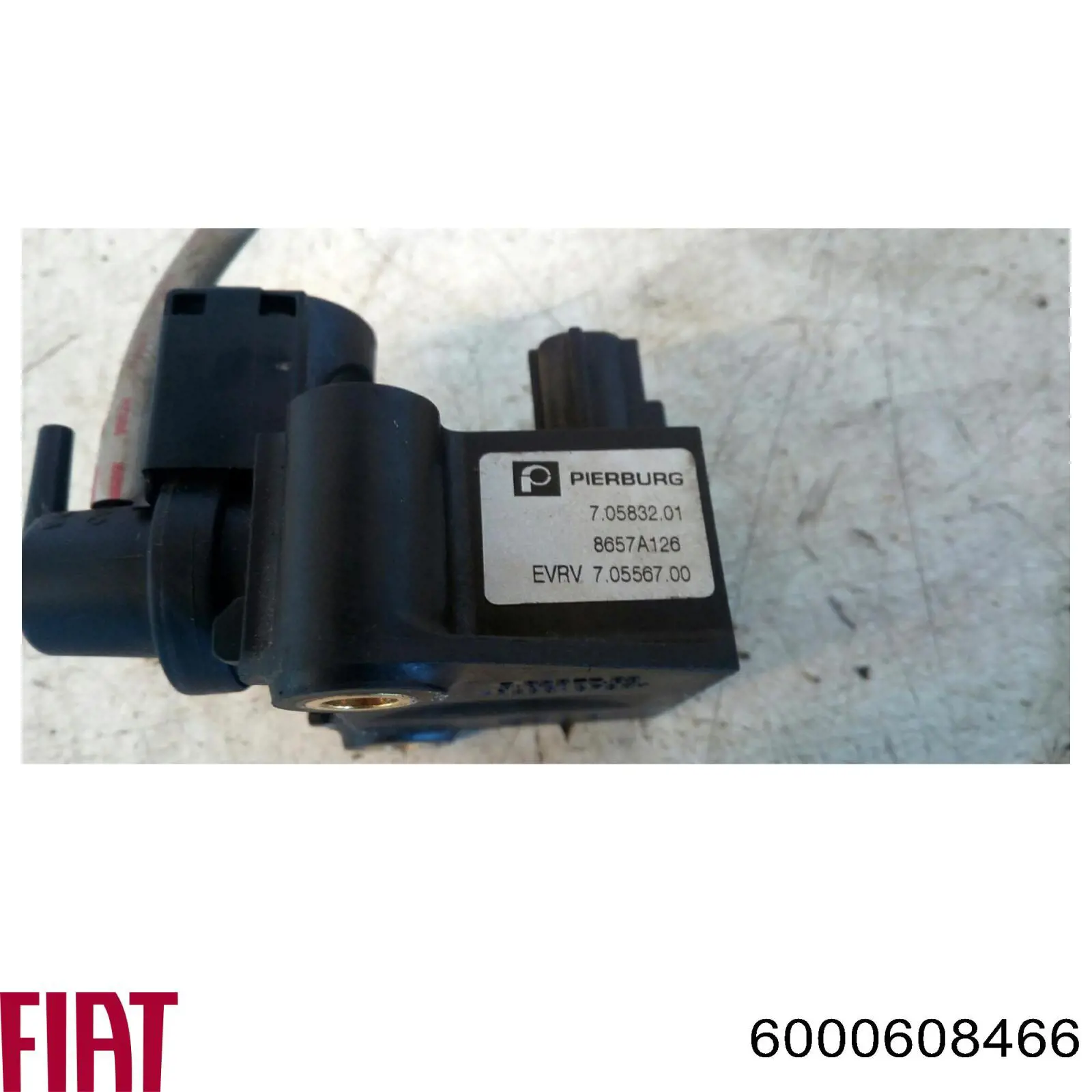 Клапан перетворювач тиску наддуву (соленоїд) 6000608466 Fiat/Alfa/Lancia