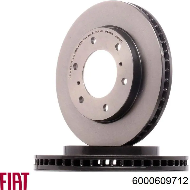 Купити 6000609712 Fiat/Alfa/Lancia Ротор гальмівний