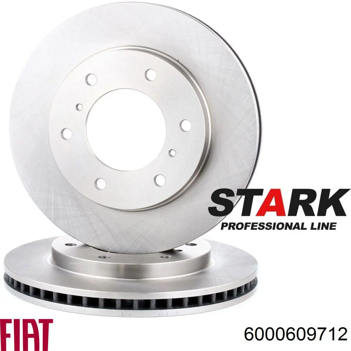 Гальмівні диски передні 6000609712 Fiat/Alfa/Lancia