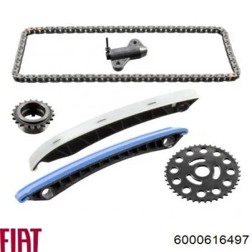 Ланцюг ГРМ, комплект Fiat/Alfa/Lancia 6000616497 ціна, від 41.98 USD