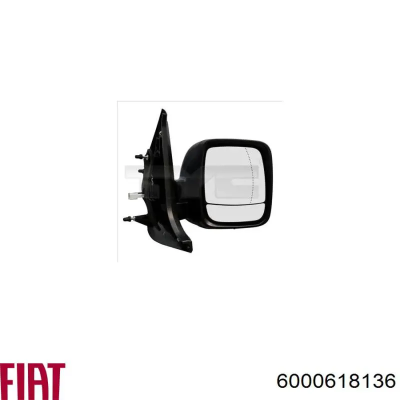 Скло дзеркала заднього виду, лівого GP VR005 ціна, від 15.98 USD
