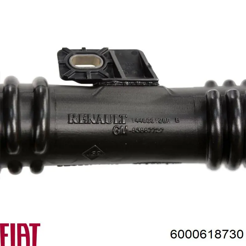 Шланг/патрубок интеркуллера Fiat/Alfa/Lancia 6000618730 ціна, від 106.72 USD