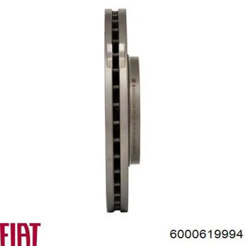 6000619994 Fiat/Alfa/Lancia Гальмо дискове переднє
