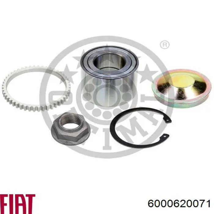Гальмівні диски 6000620071 Fiat/Alfa/Lancia