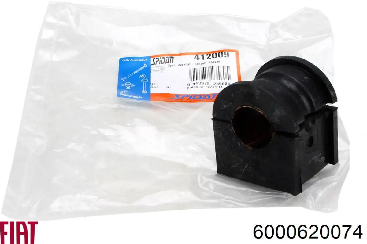 6000620074 Fiat/Alfa/Lancia Втулка стабілізатора переднього