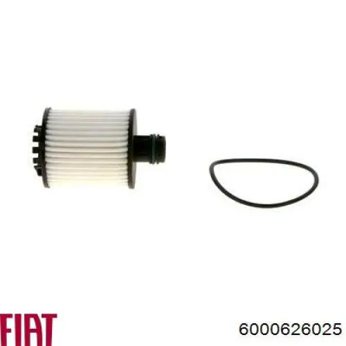 Масляний фільтр двигуна Fiat/Alfa/Lancia 6000626025 ціна, від 12.18 USD