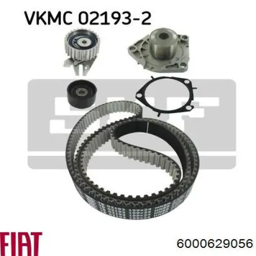 Купити 6000629056 Fiat/Alfa/Lancia ГРМ ремень