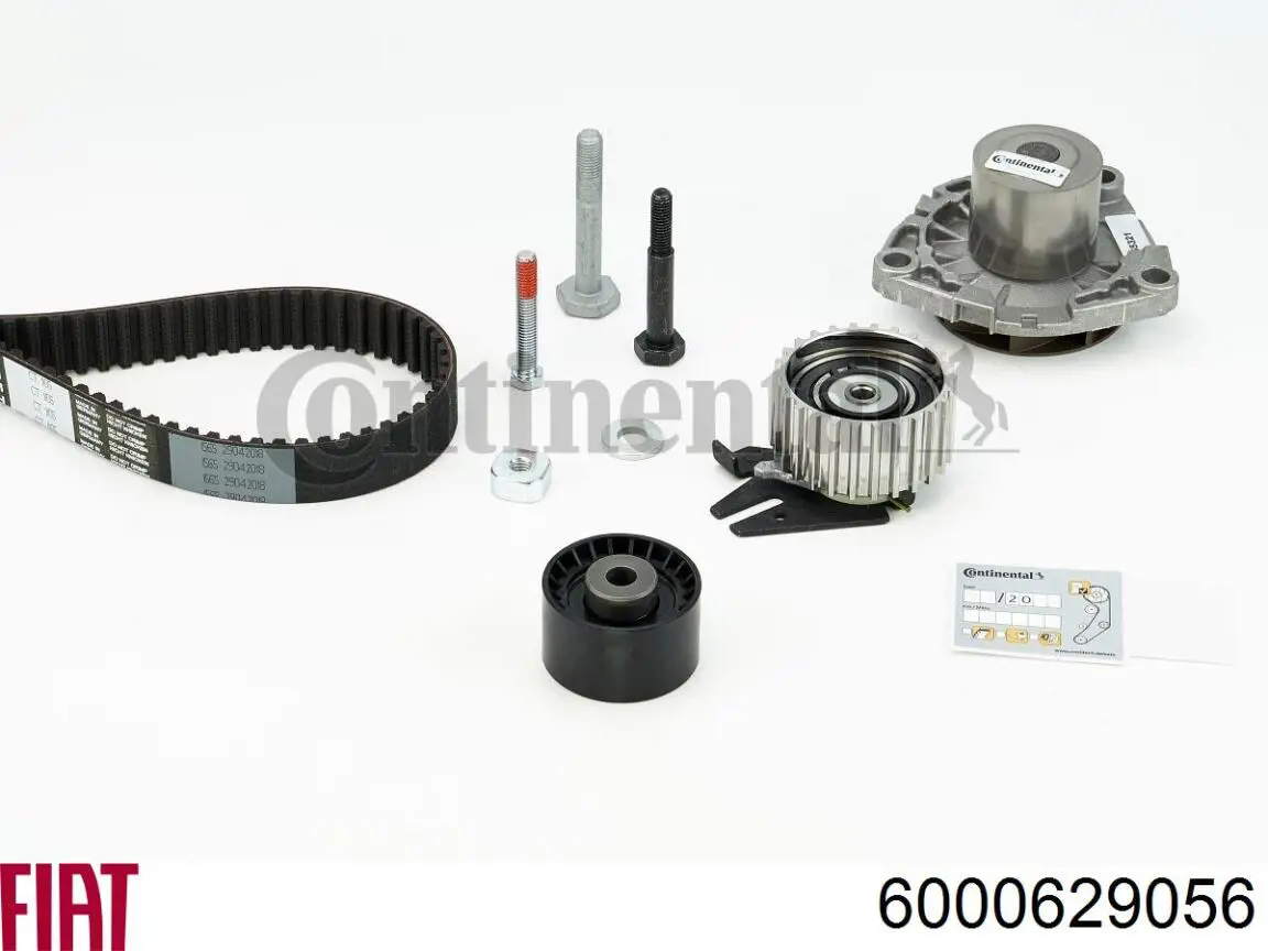 6000629056 Fiat/Alfa/Lancia Ремінь ГРМ, комплект