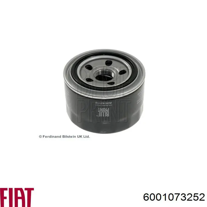 Масляний фільтр 6001073252 Fiat/Alfa/Lancia