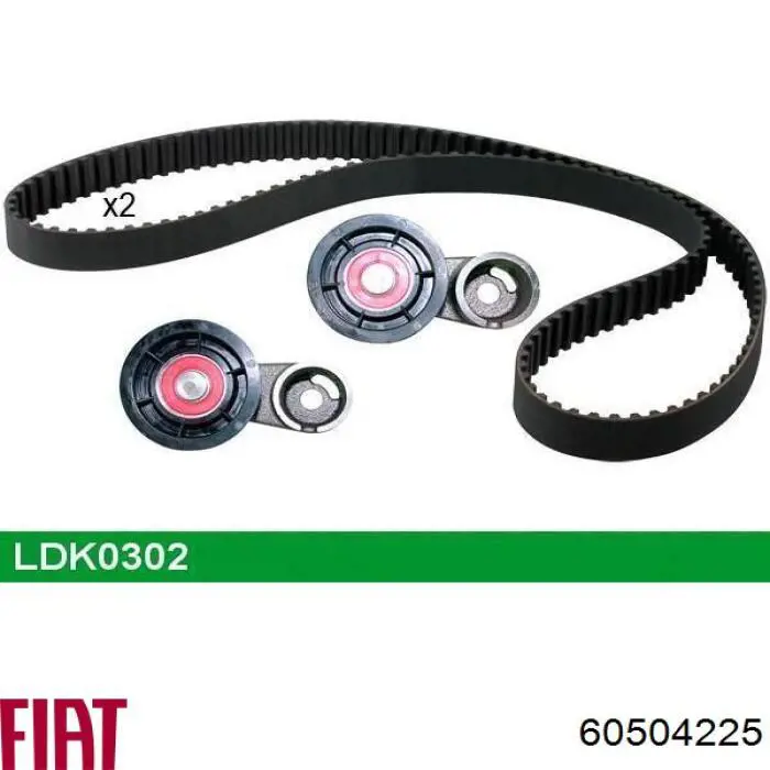 60504225 Fiat/Alfa/Lancia ролик натягувача ременя грм