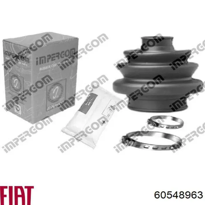 Купити 0060548963 Fiat/Alfa/Lancia Пильник шарніра кутових швидкостей внутрішній передній