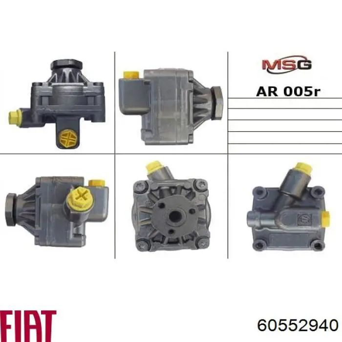 Купити 60552940 Fiat/Alfa/Lancia Насос гідравліки