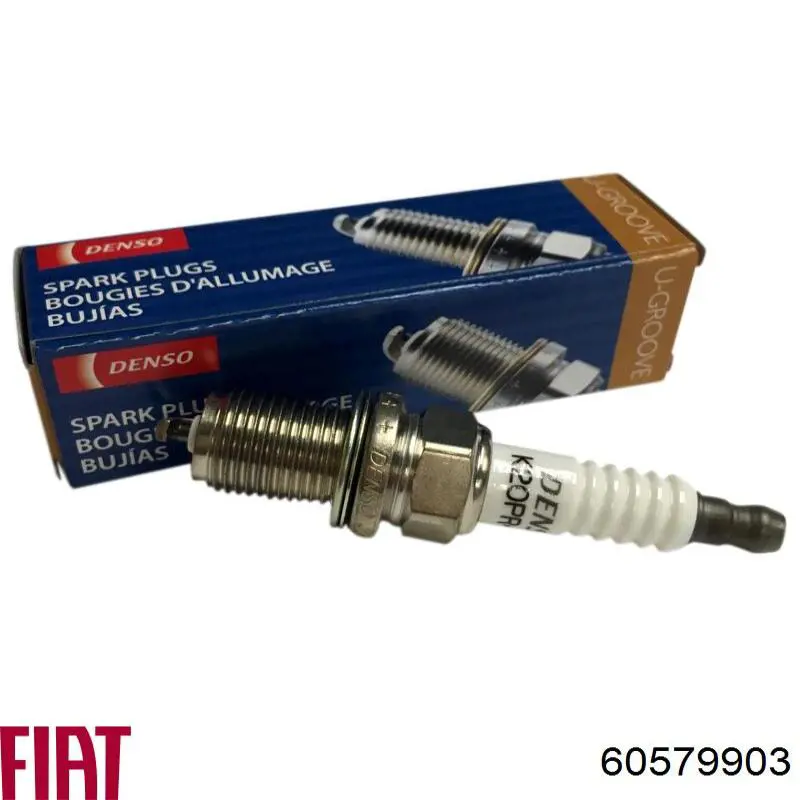 Свічки запалювання 60579903 Fiat/Alfa/Lancia