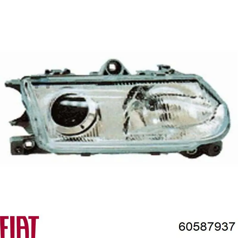 Фара передня права Fiat/Alfa/Lancia 0060587937 ціна, від 78.00 USD