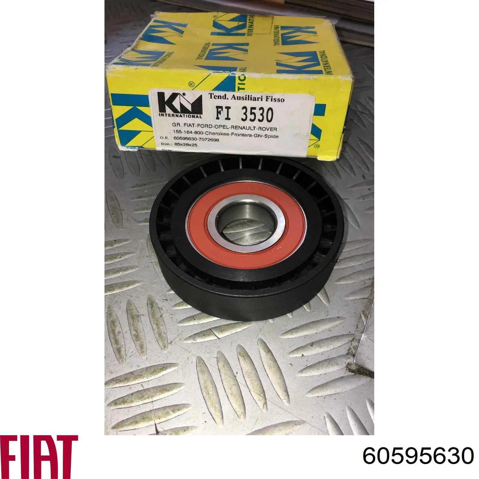60595630 Fiat/Alfa/Lancia Ролик натяжителя ременя агрегатів