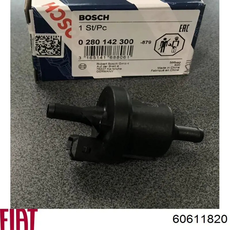 Клапан вентиляції бензобака Fiat/Alfa/Lancia 60611820 ціна, від 126.68 USD