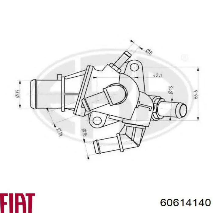 Автомобільний термостат Vernet 656883 ціна, від 49.38 USD