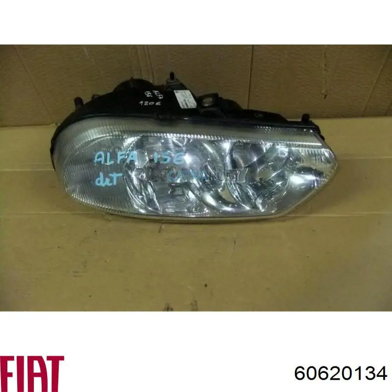 Фара правая Fiat/Alfa/Lancia 60620134 ціна, від 59.59 USD