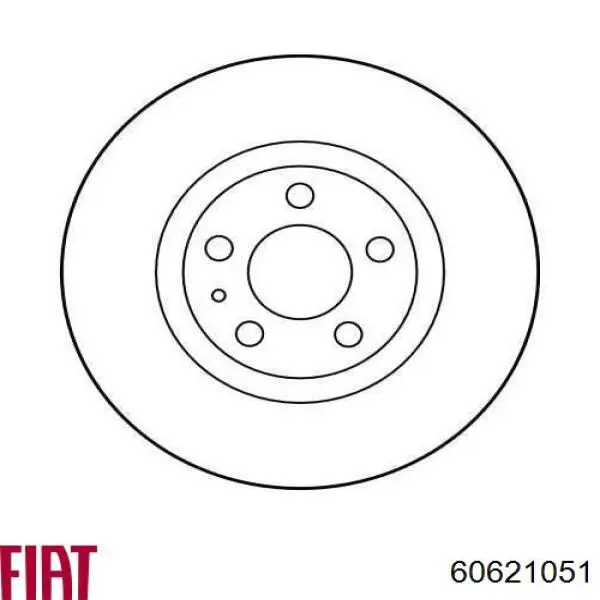Диск переднього гальма Mitsubishi Colt III хетчбек (C5A) (1986 - 1992) ціна, від 39.12 USD